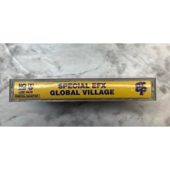 Special EFX Global Village Smooth Jazz Cassette Tape 1992 George Jinda Minucci - Picture 4 of 4